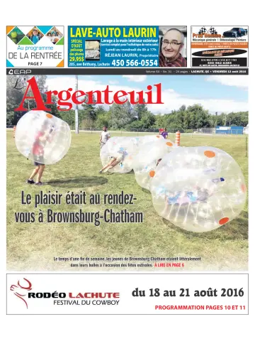 L'Argenteuil - 12 Aug 2016