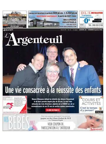 L'Argenteuil - 5 Jan 2018
