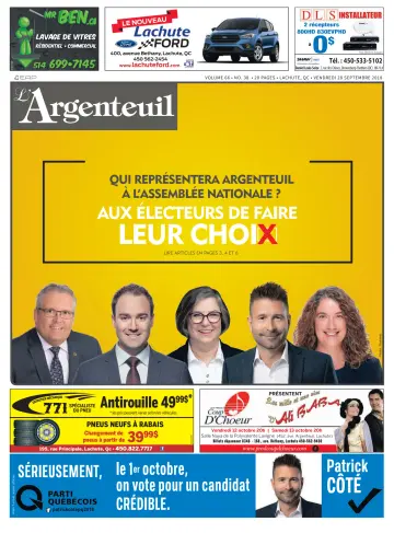 L'Argenteuil - 28 Sep 2018