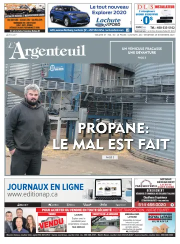 L'Argenteuil - 29 Nov 2019