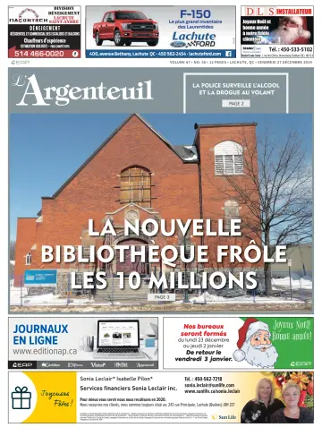L'Argenteuil - 27 Dec 2019
