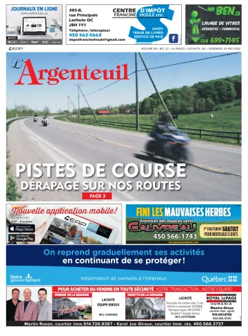 L'Argenteuil - 29 May 2020