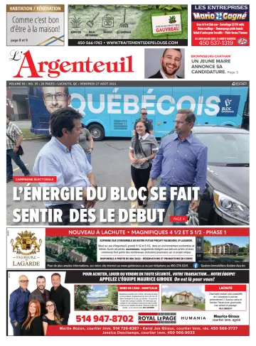 L'Argenteuil - 27 Aug 2021