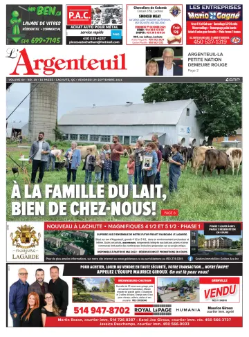 L'Argenteuil - 24 Sep 2021
