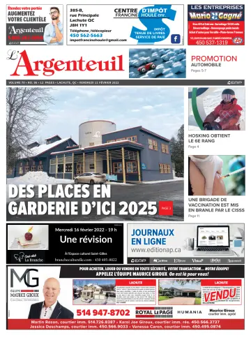 L'Argenteuil - 11 Feb 2022