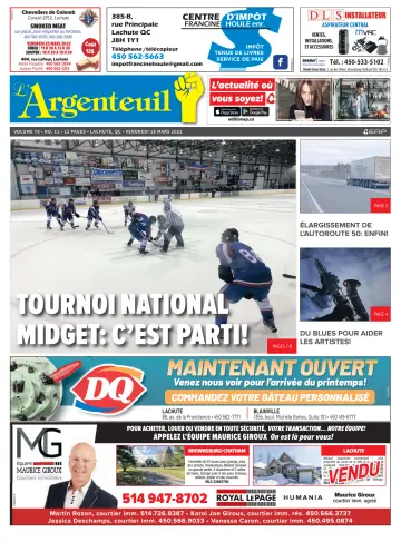 L'Argenteuil - 18 Mar 2022
