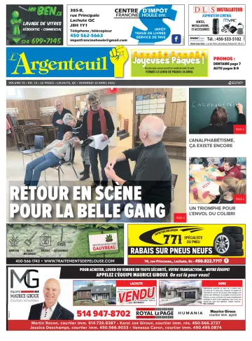 L'Argenteuil - 15 Apr 2022