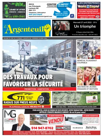 L'Argenteuil - 22 Apr 2022