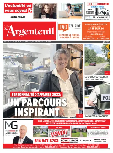 L'Argenteuil - 5 Aug 2022