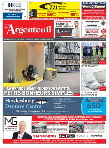 L'Argenteuil - 18 Nov 2022