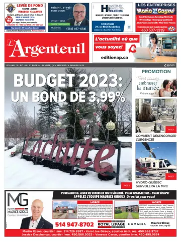 L'Argenteuil - 6 Jan 2023