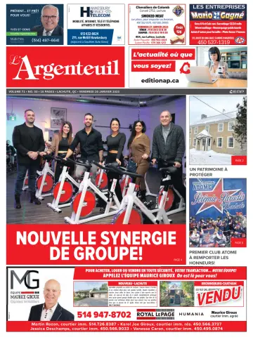 L'Argenteuil - 20 Jan 2023
