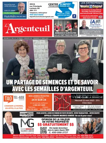 L'Argenteuil - 17 Mar 2023