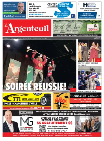 L'Argenteuil - 7 Apr 2023
