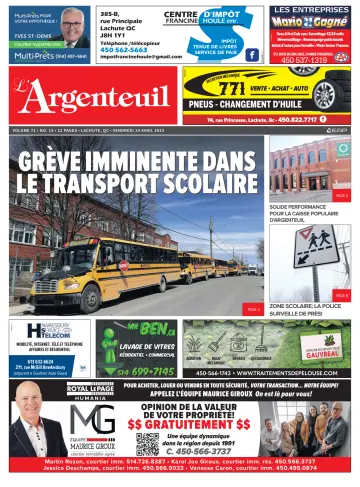 L'Argenteuil - 14 Apr 2023
