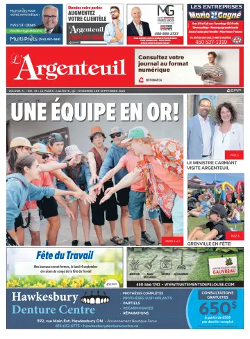 L'Argenteuil - 1 Sep 2023