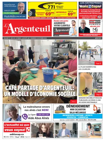 L'Argenteuil - 13 Oct 2023