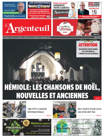 L'Argenteuil - 22 Dec 2023