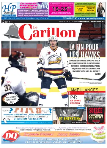 Le Carillon - 25 3月 2015