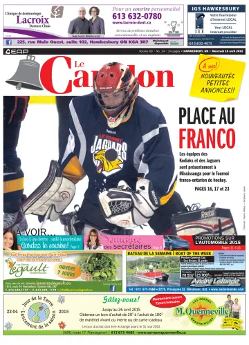 Le Carillon - 15 4月 2015