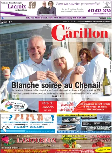 Le Carillon - 24 Jun 2015