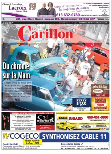 Le Carillon - 09 sept. 2015