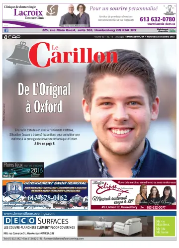 Le Carillon - 18 Nov 2015