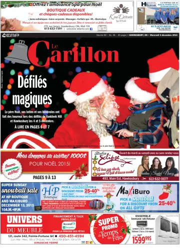 Le Carillon - 9 Dec 2015