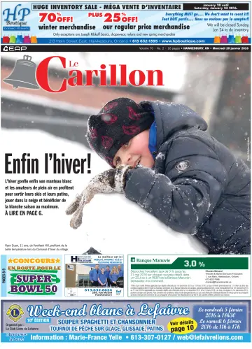 Le Carillon - 20 1月 2016