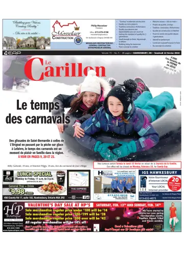 Le Carillon - 12 Feb 2016