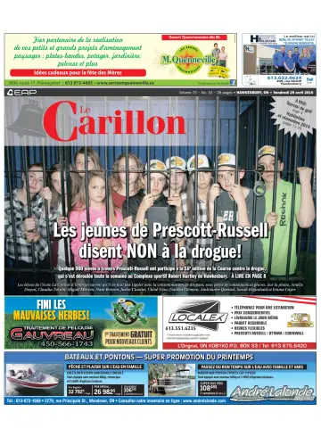 Le Carillon - 29 Apr 2016
