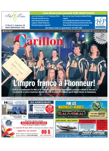 Le Carillon - 06 mai 2016