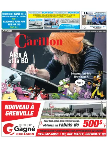 Le Carillon - 22 7月 2016