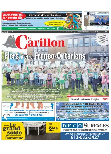 Le Carillon - 30 9月 2016