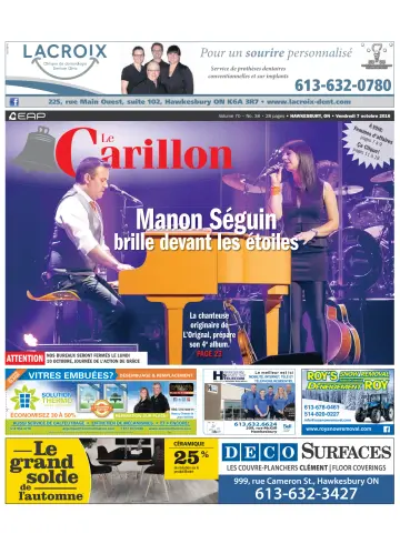 Le Carillon - 07 oct. 2016