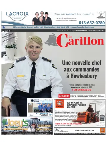 Le Carillon - 4 Nov 2016