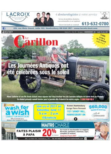 Le Carillon - 15 6月 2017