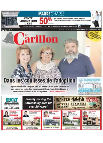 Le Carillon - 27 7月 2017