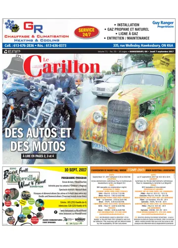 Le Carillon - 07 9月 2017