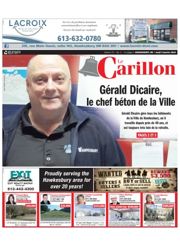 Le Carillon - 04 janv. 2018
