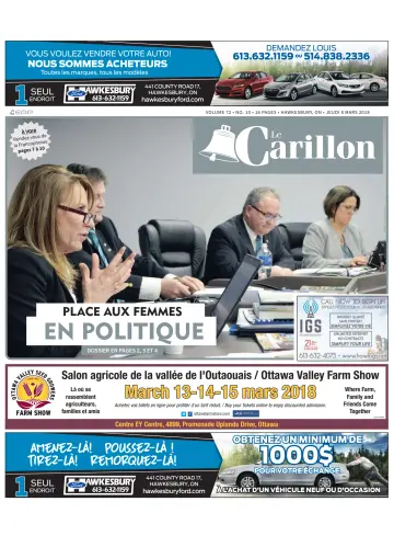 Le Carillon - 08 3月 2018