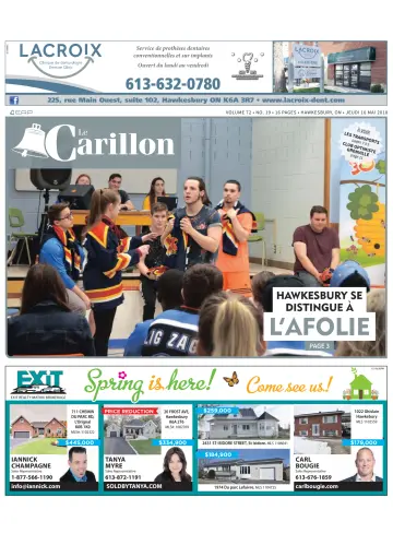 Le Carillon - 10 mai 2018