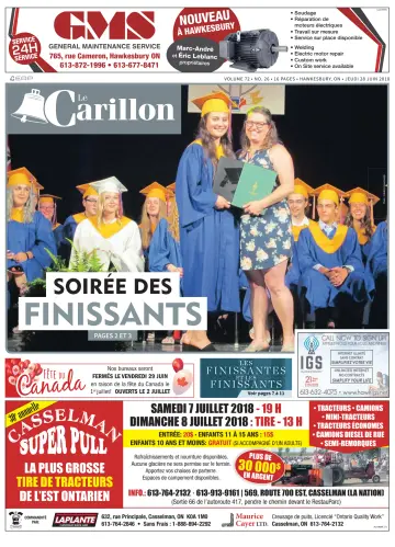 Le Carillon - 28 Jun 2018