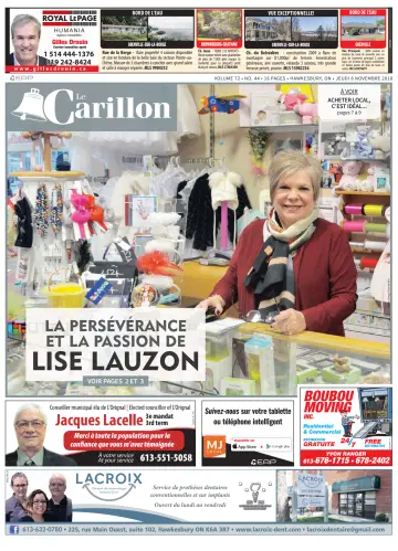 Le Carillon - 8 Nov 2018