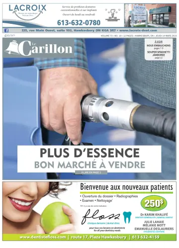Le Carillon - 14 mars 2019