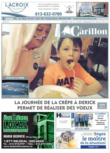 Le Carillon - 25 4月 2019