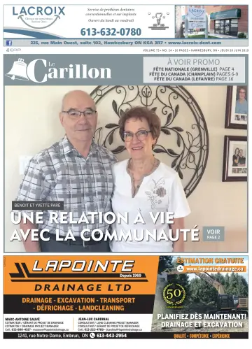 Le Carillon - 20 juin 2019