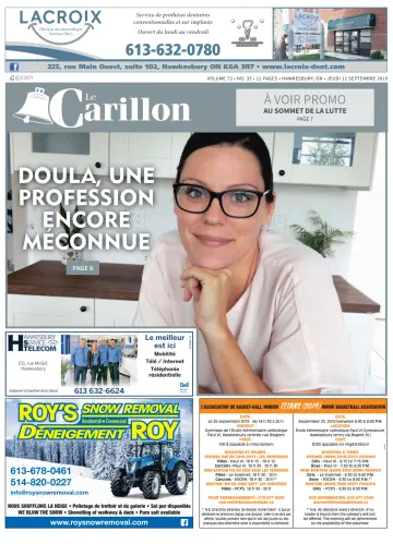 Le Carillon - 12 9月 2019