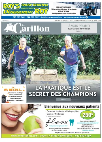 Le Carillon - 31 Oct 2019