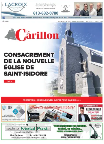 Le Carillon - 23 juil. 2020